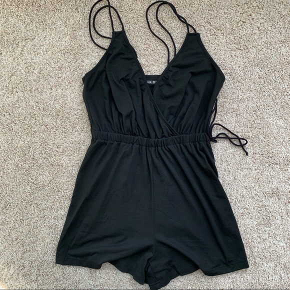 Shein black romper